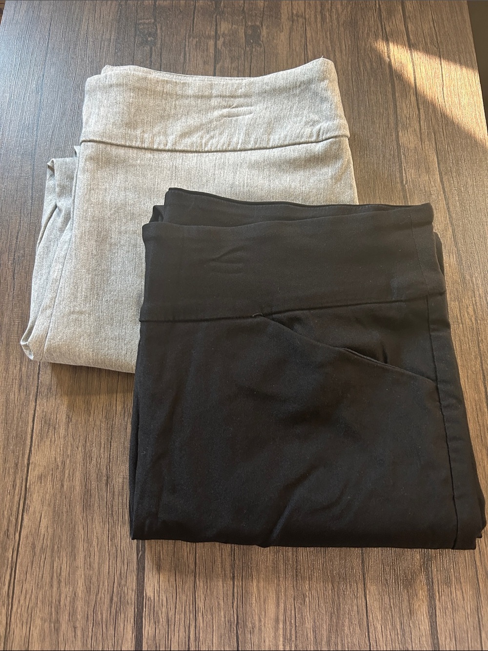 Tribal Black & Light Gray pull on dress pants Women’s size 14